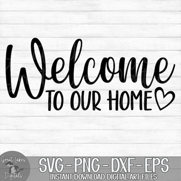 Welcome to Our Home - Etsy