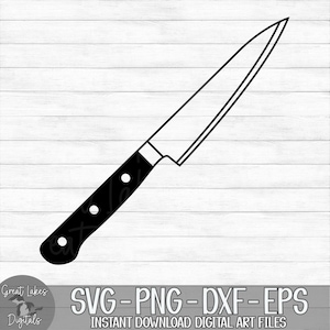 Knife - Instant Digital Download - svg, png, dxf, and eps files included!