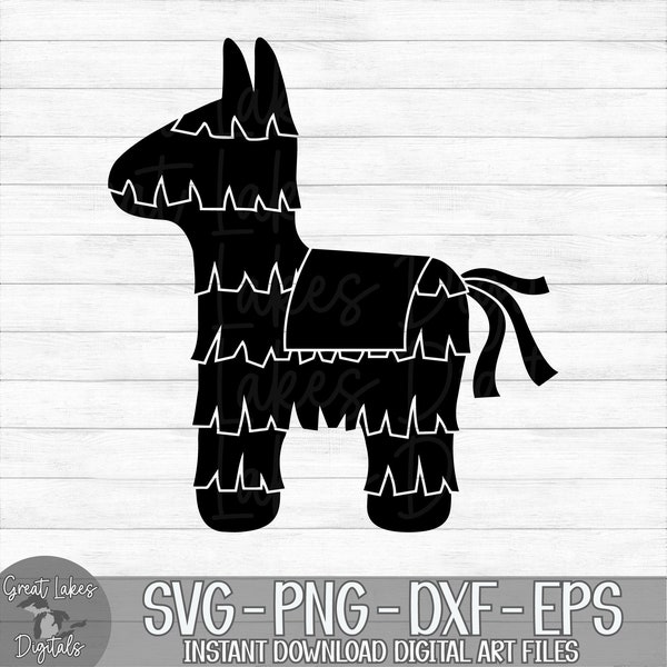 Pinata - Instant Digital Download - svg, png, dxf, and eps files included! - Cinco De Mayo, Party