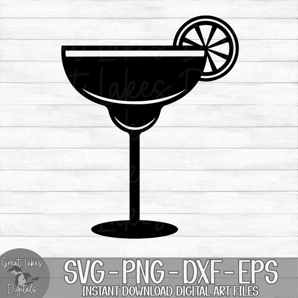 Margarita Glass - Instant Digital Download - svg, png, dxf, and eps files included!