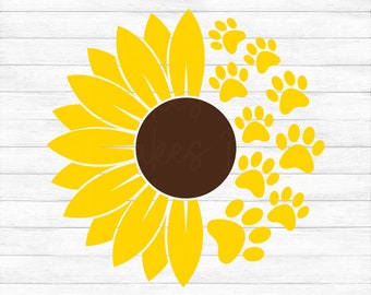 Cut File Sunflower Dogs Sunflower Cat Png Sunflower Half Paw Print Svg PDF SVG PDF Eps Ai Sublimation Cricut Cameo Instant Download Cut File Sunflower Dogs Sunflower Cat Png Sunflower Half Paw Print Svg PDF SVG PDF Eps Ai Sublimation Cricut Cameo Instant Download