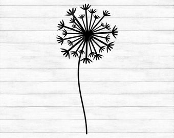 Dandelion -  Instant Digital Download - svg, png, dxf, and eps files included!