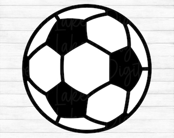 Soccer Ball Instant Digital Download Svg Png Dxf And Etsy Ireland