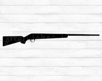 Hunting Rifle - Instant Digital Download - svg, png, dxf, and eps files included!