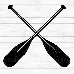 Canoe / Kayak Paddles - Instant Digital Download - svg, png, dxf, and eps files included! Oars, Lake