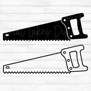 Hand Saws Bundle of 2! - Instant Digital Download - svg, png, dxf, and eps files included!