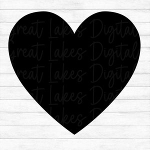 Heart - Instant Digital Download - svg, png, dxf, and eps files included!