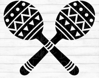 Maracas - Instant Digital Download - svg, png, dxf, and eps files included!