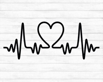Download Ekg Svg Etsy