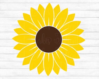 Sunflower Svg Etsy