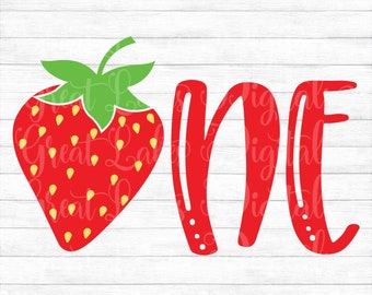 Download Strawberry One Svg Etsy