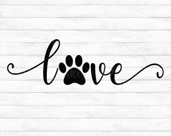 Free Free 103 Love Paw Svg SVG PNG EPS DXF File