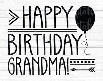 Download Grandma Birthday Svg Etsy