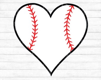 Free Free 59 Heart Baseball Svg Free SVG PNG EPS DXF File