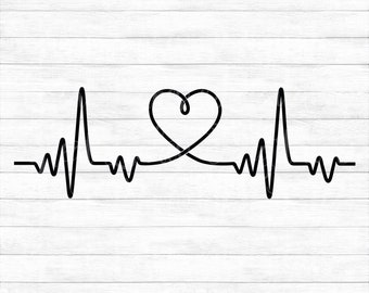 Download Heart Lifeline Svg Etsy