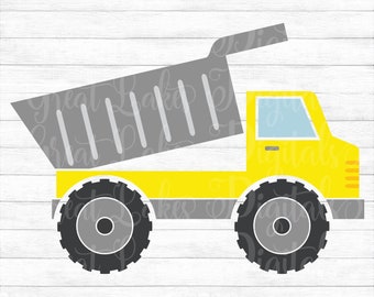 Download Dump Truck Svg Etsy