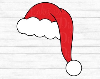 Download Santa Hat Svg Etsy