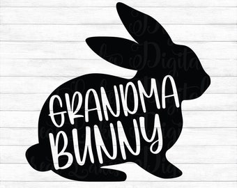 Download Grandma Bunny Svg Etsy