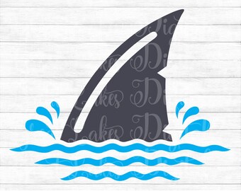 Download Shark Fin Svg Etsy