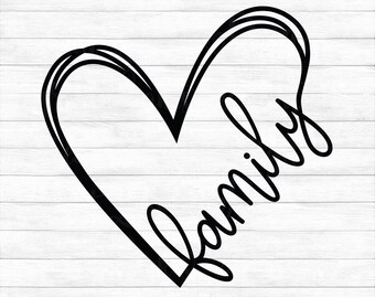 Download Family Heart Svg Etsy