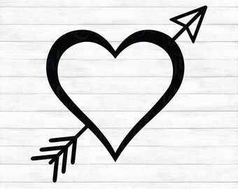 Free Free 307 Love Heart Arrow Svg SVG PNG EPS DXF File