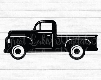 Free Free 309 Old Fashioned Vintage Truck Svg SVG PNG EPS DXF File