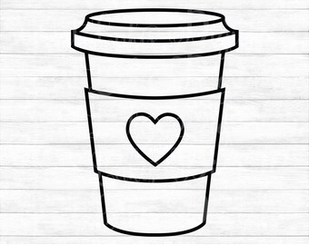 Free Free 128 Heart Coffee Cup Svg SVG PNG EPS DXF File