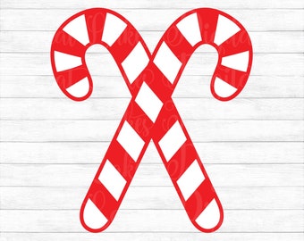 Download Candy Canes Svg Etsy