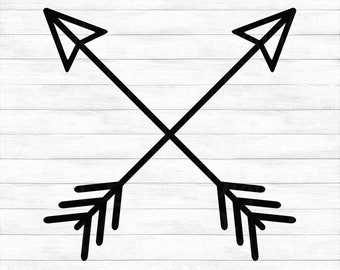 Download Crossed Arrows Svg Etsy