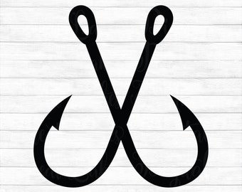 Download Fishing Hook Svg Etsy
