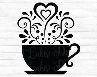 Download Tea Cup Svg Etsy