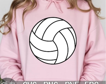 Voleibol - Descarga digital instantánea: ¡archivos svg, png, dxf y eps incluidos!