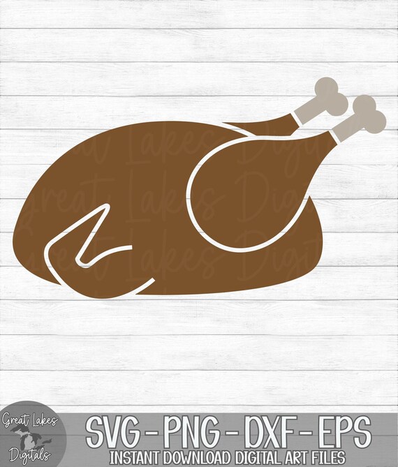Thanksgiving Turkey Instant Digital Download Svg, Png, Dxf