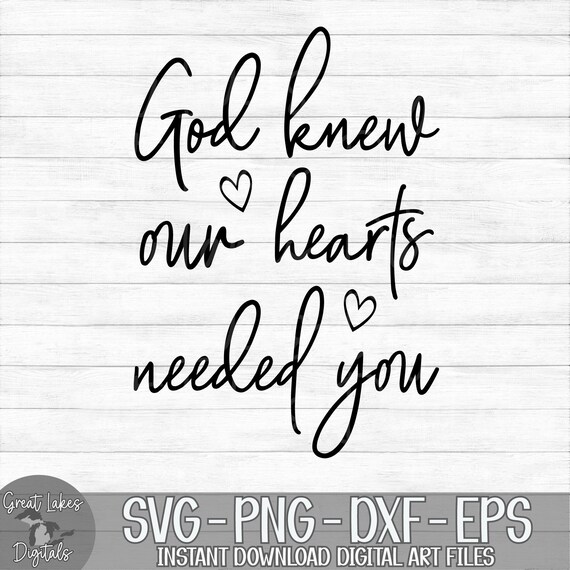 God Knew Our Hearts Needed You Christian Jesus Baby Bodysuit God Knew Our Hearts Needed You Christian Jesus Baby Bodysuit