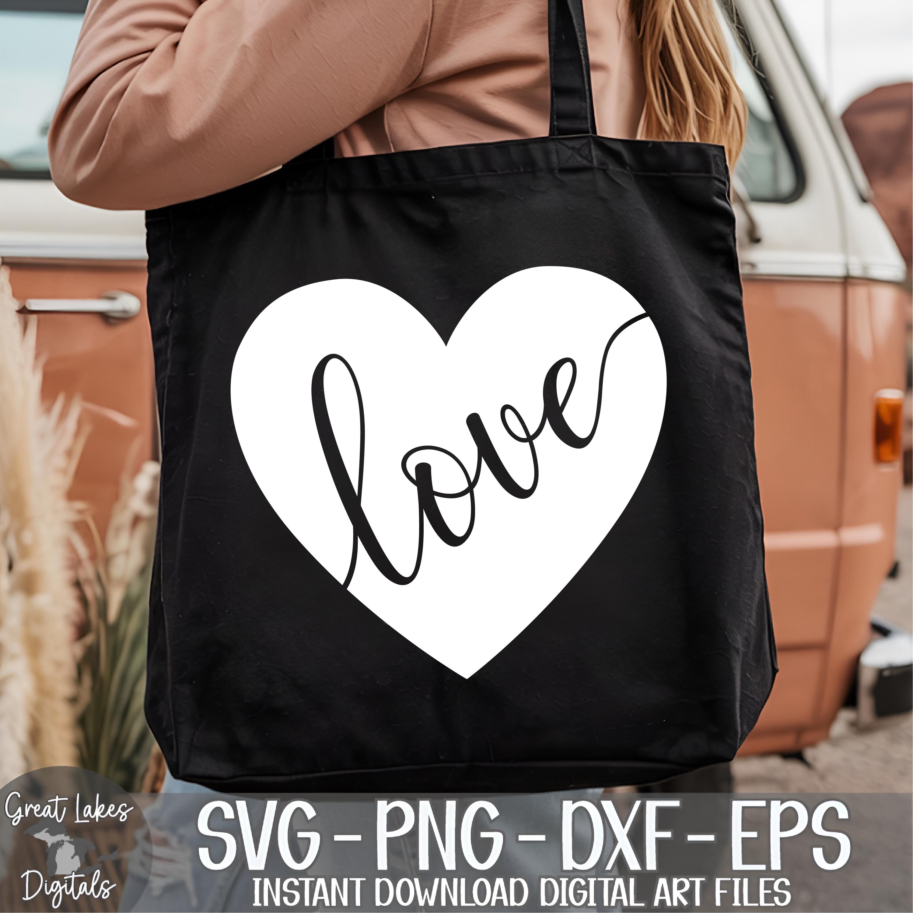 Love Heart Svg Png Dxf Eps Digital Download, Valentine's, Wedding - Etsy