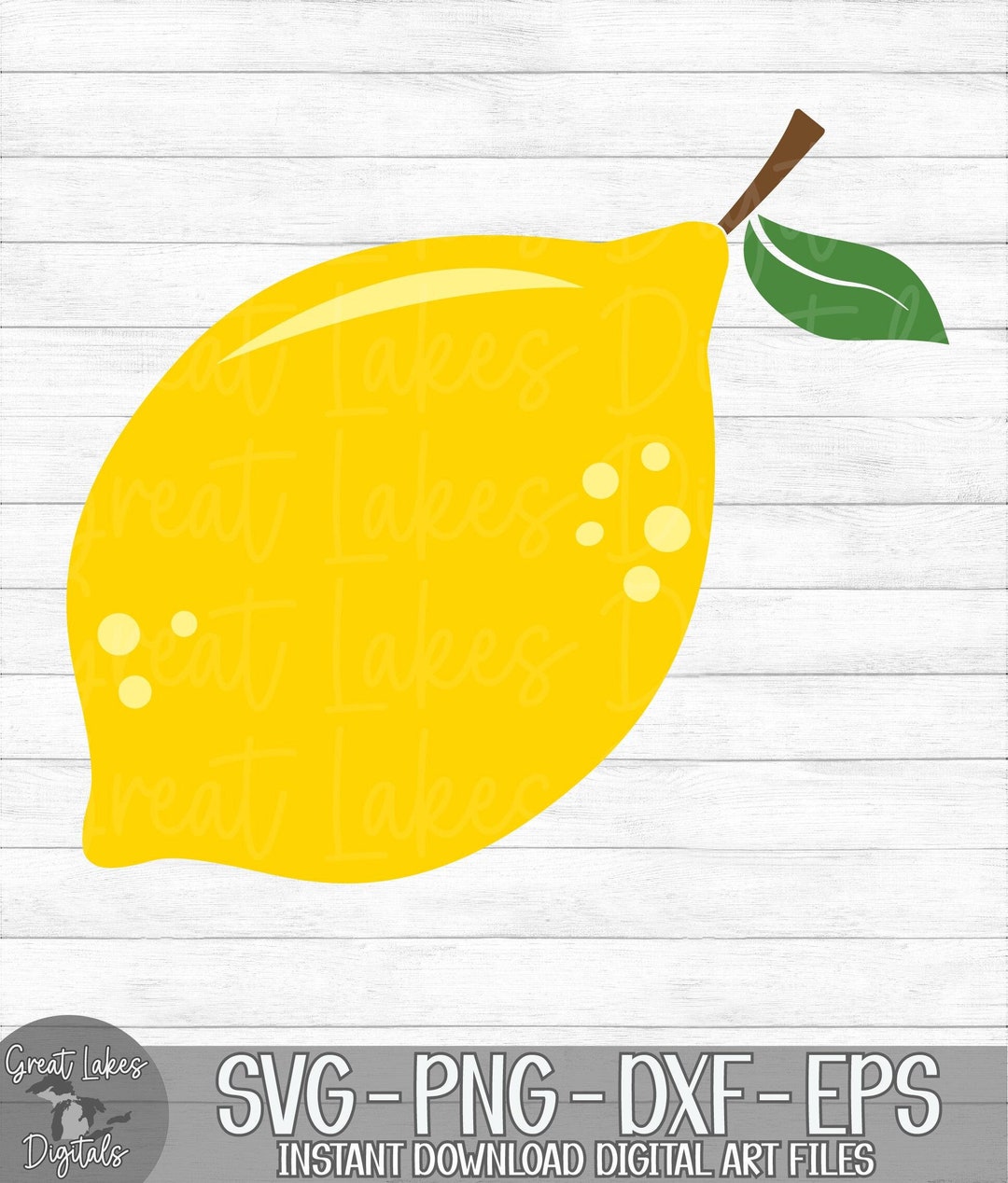 Lemon - Instant Digital Download - Svg, Png, Dxf, and Eps Files ...