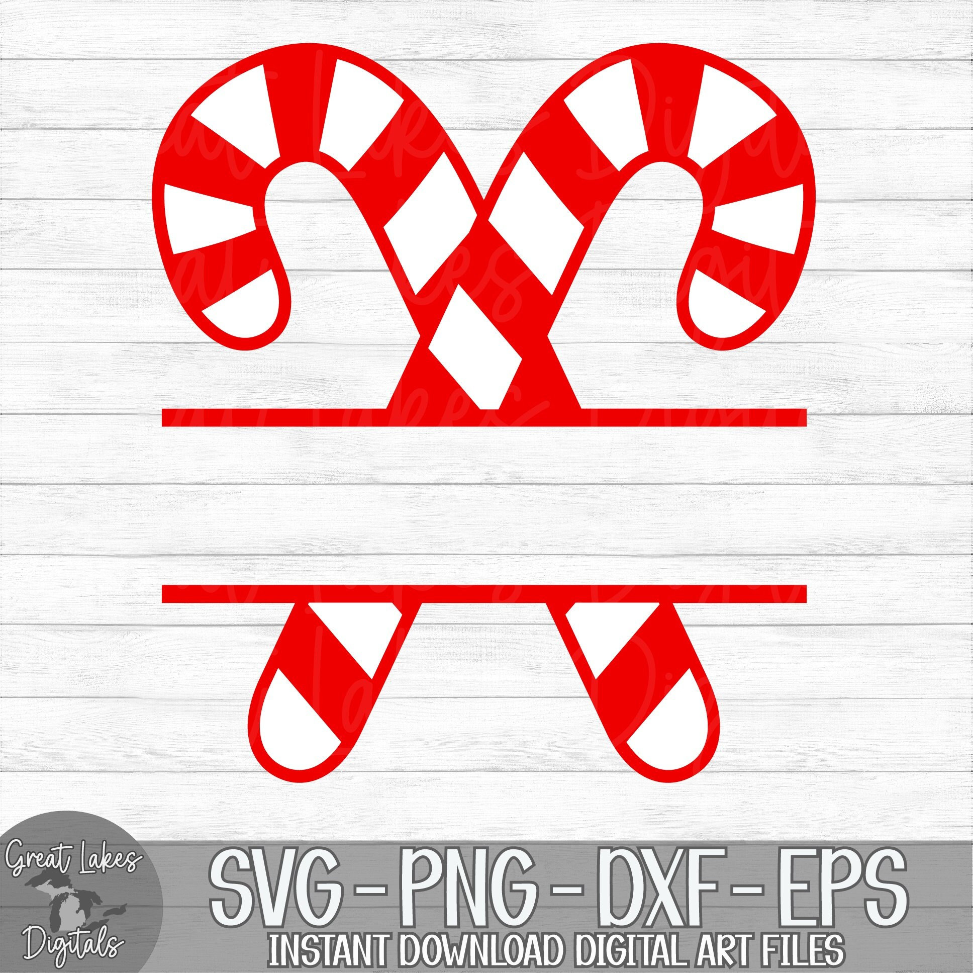 Candy Canes Instant Digital Download Svg Png Dxf and - Etsy