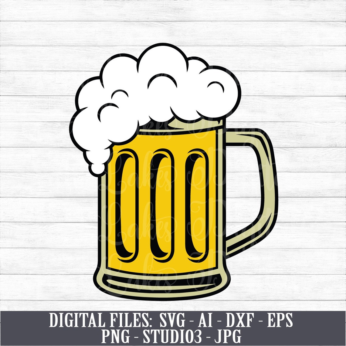 Beer Mug Instant Download Digital Download svg ai dxf Etsy