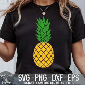 Pineapple - Instant Digital Download - svg, png, dxf, and eps files included!