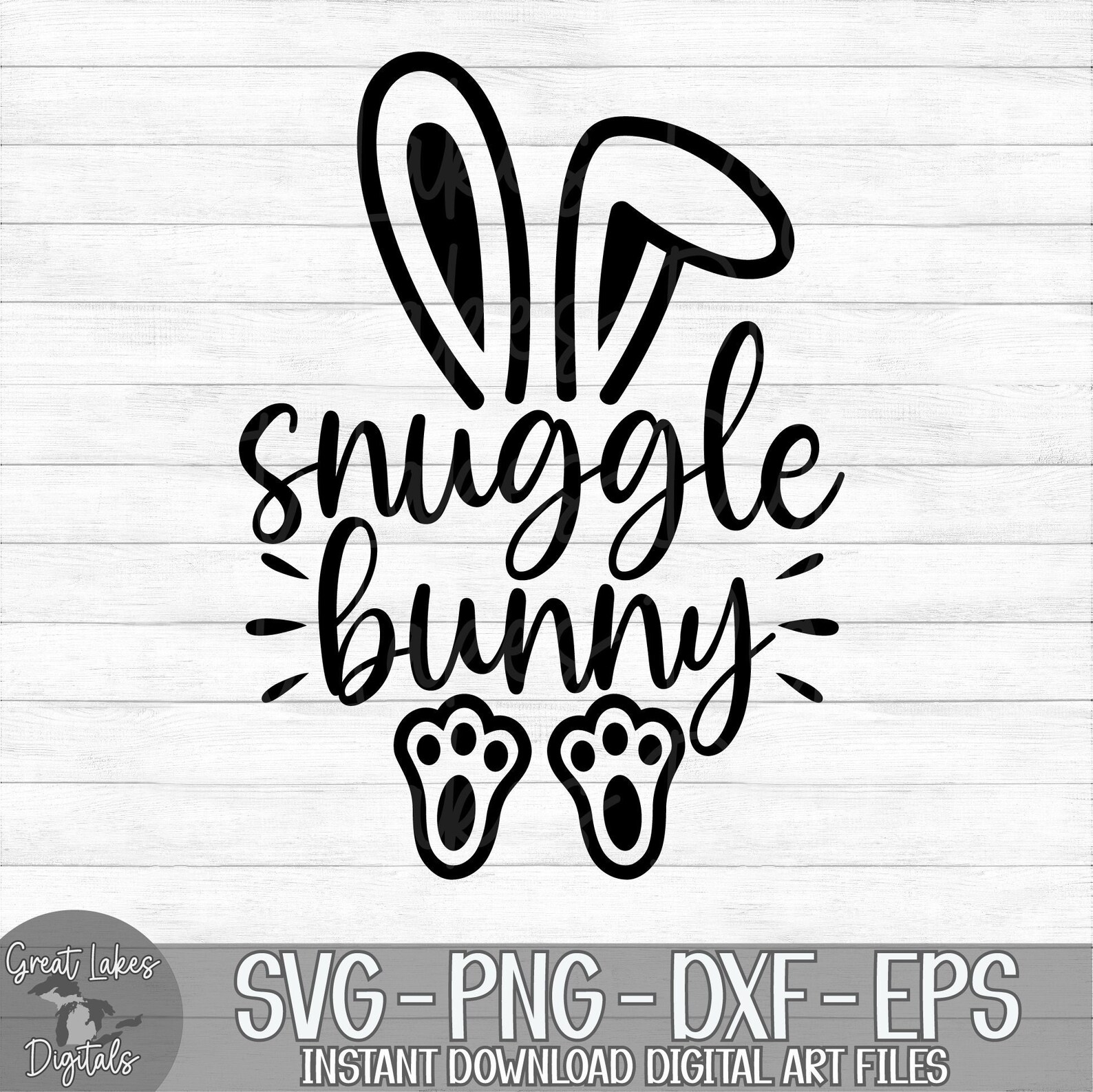 Snuggle Bunny Instant Digital Download Svg Png Dxf and Etsy