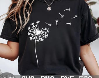 Dandelion svg png dxf eps Digital Download