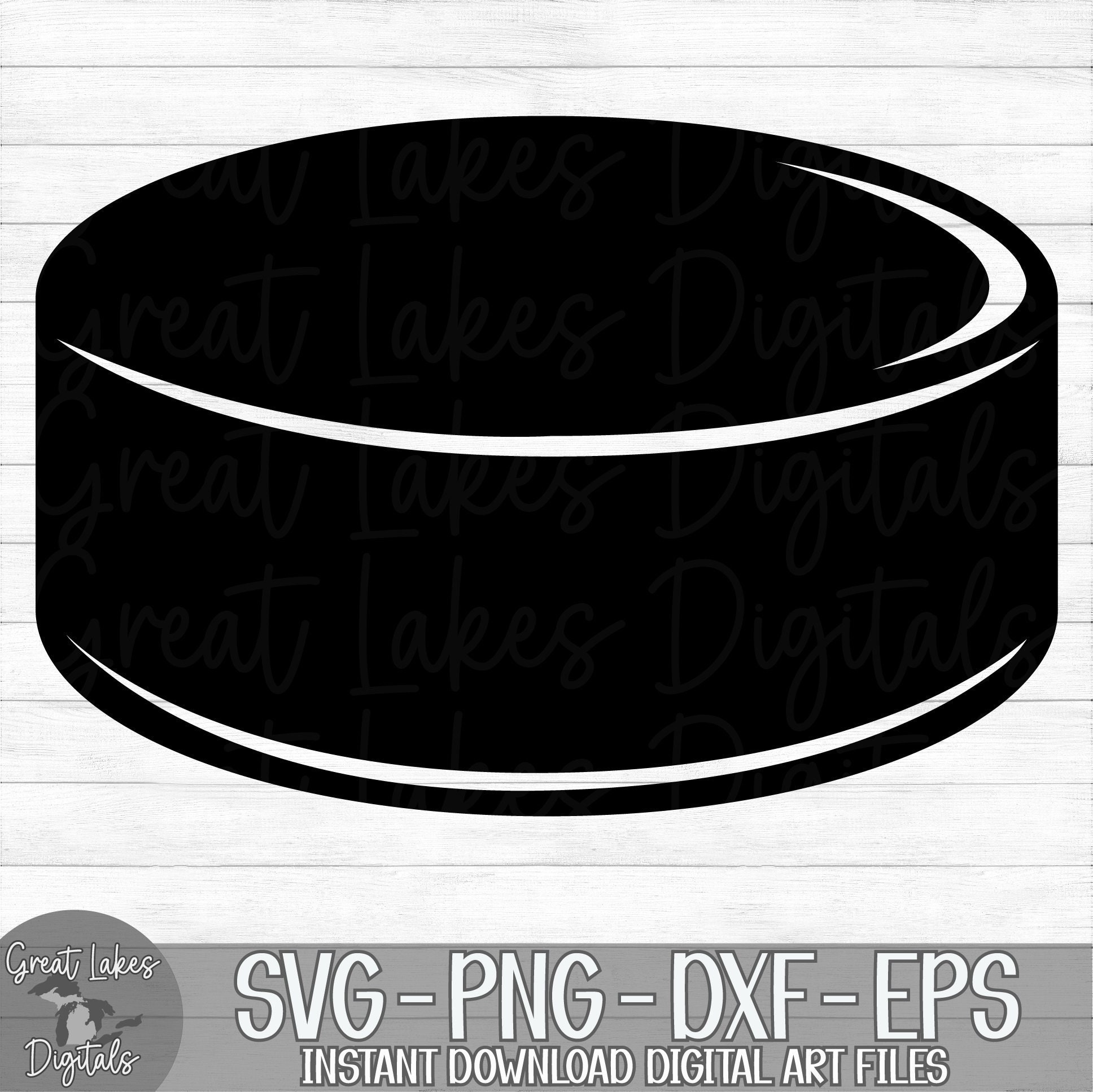 Hockey Puck Silhouette Hockey Puck Silhouette