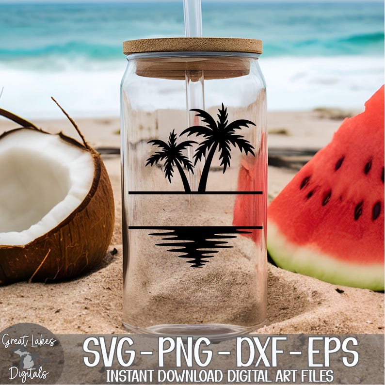 Palmer Delad Monogram Namnram svg png dxf eps Digital Nedladdning bild 8