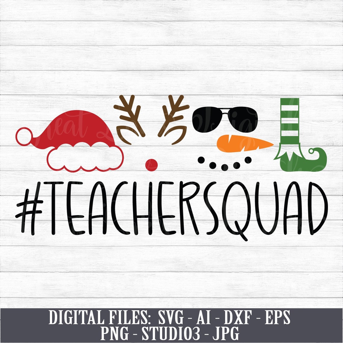 Download Teacher Squad Instant Digital Download svg ai dxf eps | Etsy
