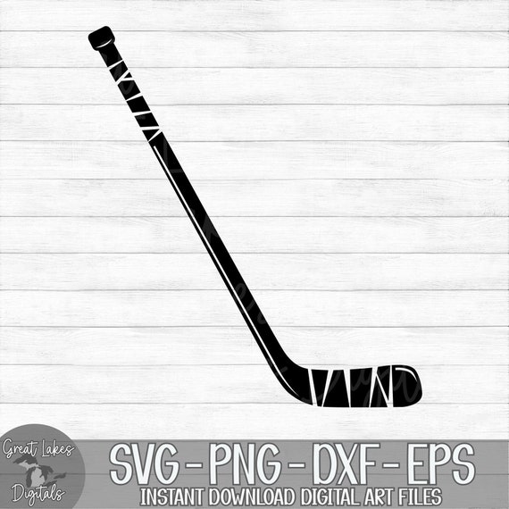Hockey Stick Instant Digital Download Svg Png Dxf and - Etsy