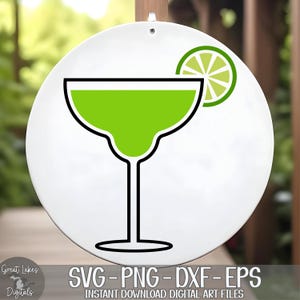 Margarita Glass svg png dxf eps Digital Download, Lime, Cinco de Mayo, Cocktail