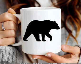 Bear svg png dxf eps Digital Download