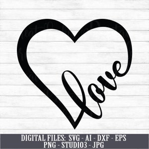 Download Love Svg Etsy