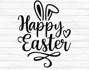 Instant Download Cricut files,Clip Art Digital Files,Svg,Png,Eps,Dxf Bundle Happy Easter svg,Easter Svg,Bunny Svg