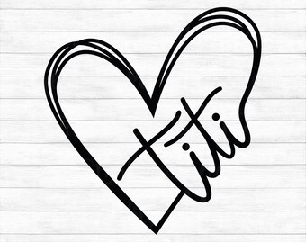 Auntie Svg Aunt SVG Titi Life Svg Gift for Aunt Best Titi Ever Svg